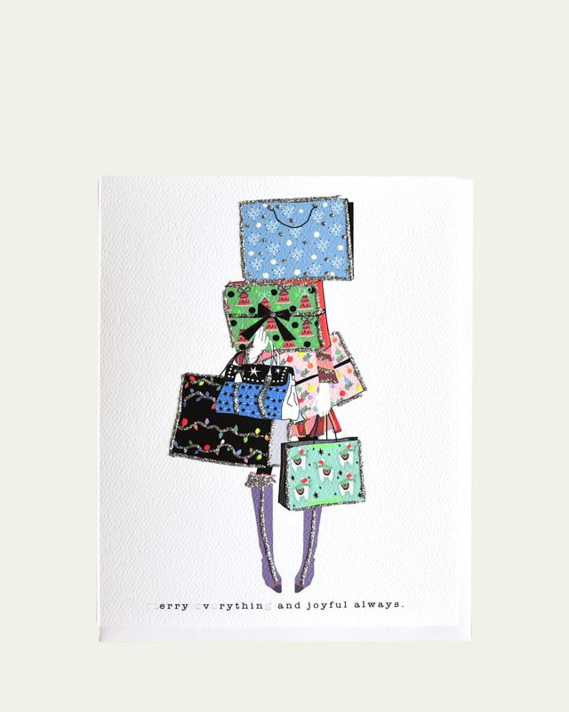 Merry Everything and Joyful Always Greeting Card
